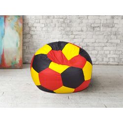 Fotoliu-minge Bean Bag Ares BM0482 XL (Yellow/Black/Red)