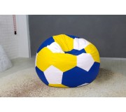 Кресло-мяч Bean Bag Ares BM0483 XXL (Blue/Yellow/White)