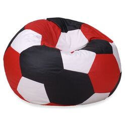 Fotoliu-minge Bean Bag Ares BM0484 XL (Red/White/Black) Thumb
