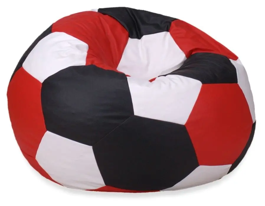 Fotoliu-minge Bean Bag Ares BM0484 XL (Red/White/Black)