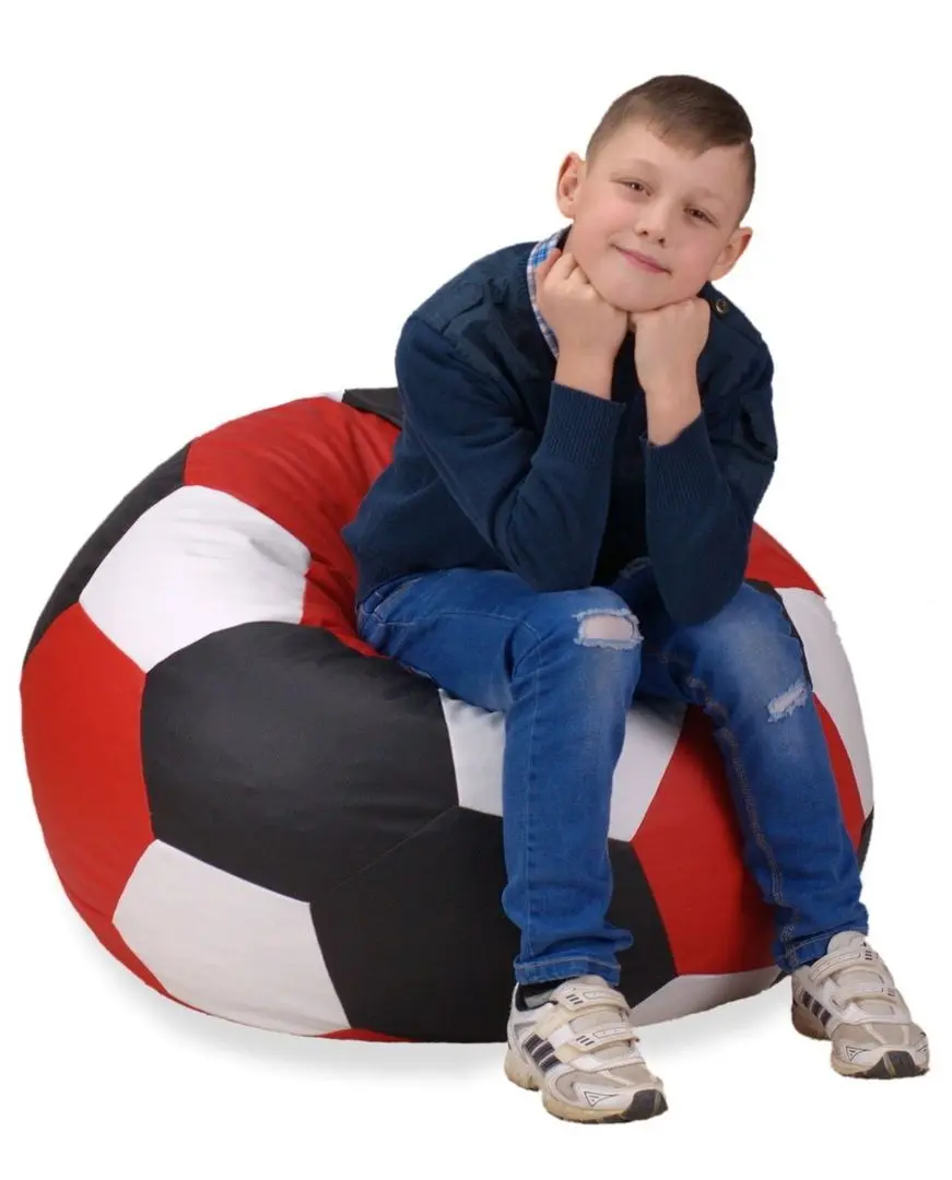 Fotoliu-minge Bean Bag Ares BM0484 XL (Red/White/Black)