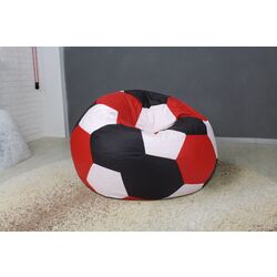 Fotoliu-minge Bean Bag Ares BM0484 XXL (Red/White/Black)