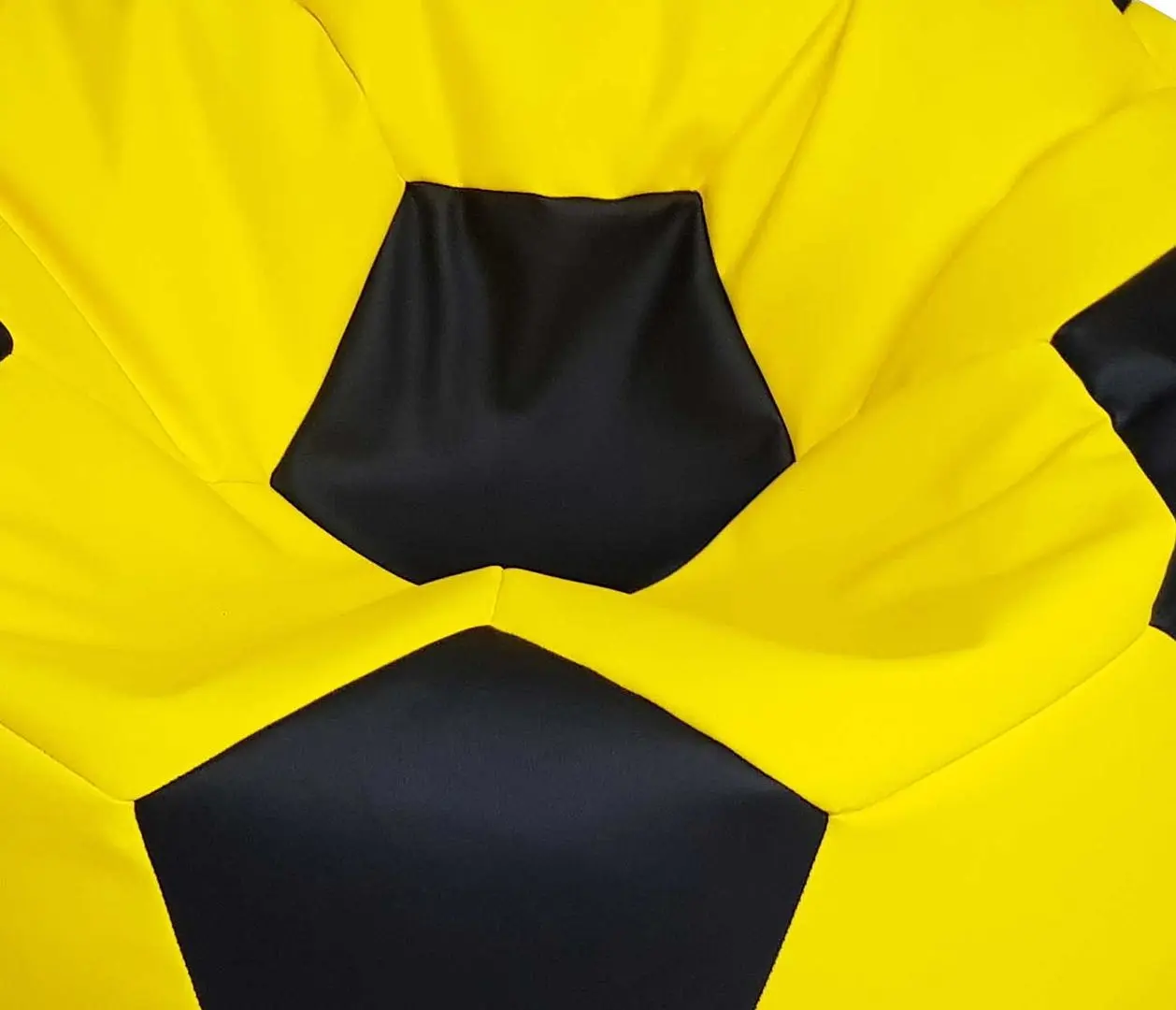 Fotoliu-minge Bean Bag Ares BM0536 XXL (Yellow/Black)