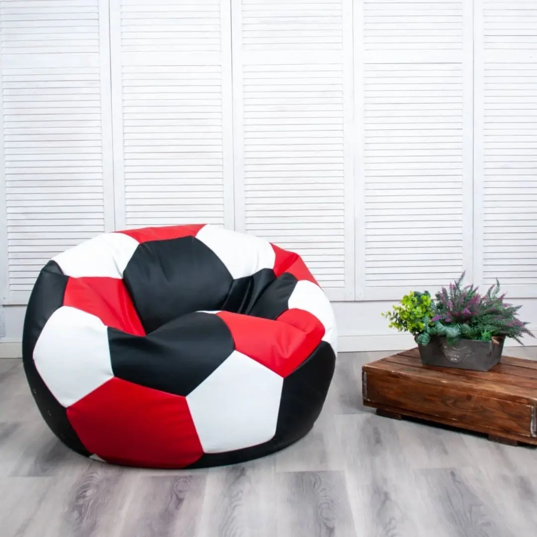Кресло-мяч Bean Bag Ares BM5996 L (Red/Black/White)
