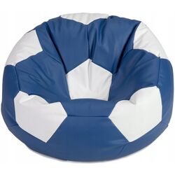 Fotoliu-minge Bean Bag Ares BM6000 L (Blue/White) Thumb