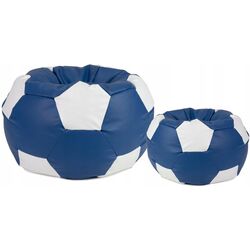 Fotoliu-minge Bean Bag Ares BM6000 L (Blue/White) Thumb