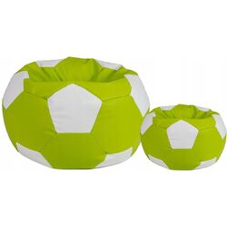 Fotoliu-minge Bean Bag Ares BM6011 L (Green/White) Thumb