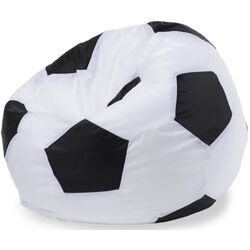 Кресло-мяч Bean Bag Ares BM6017 XXL (Black/White) Thumb