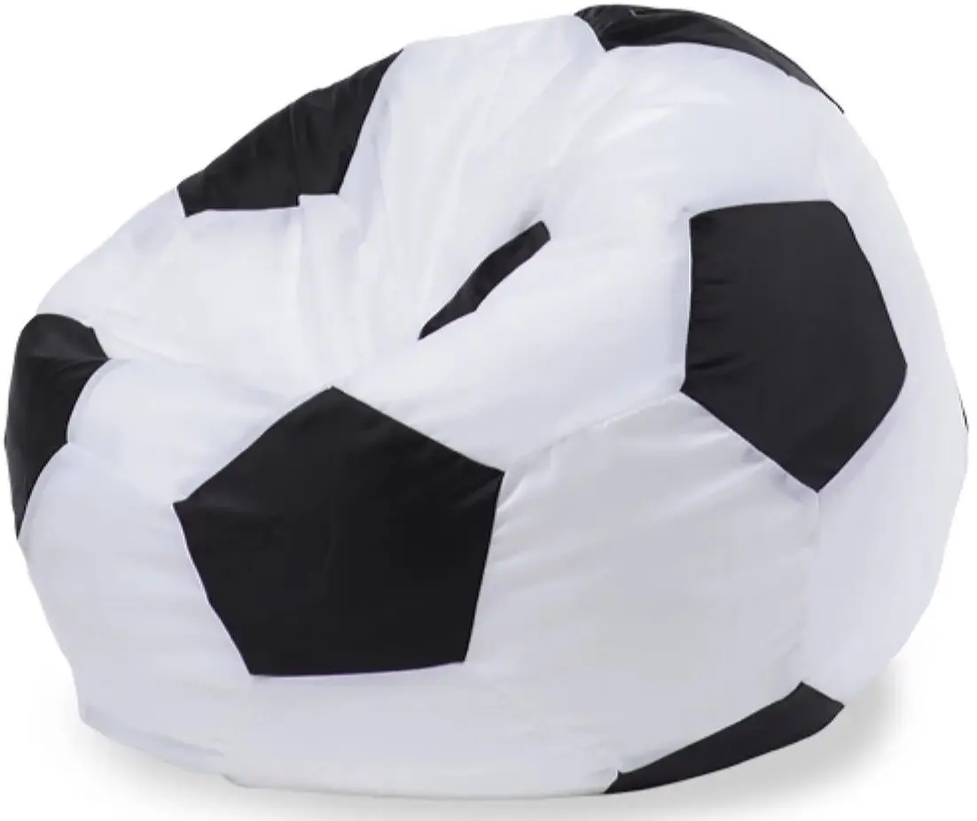 Кресло-мяч Bean Bag Ares BM6017 XXL (Black/White)
