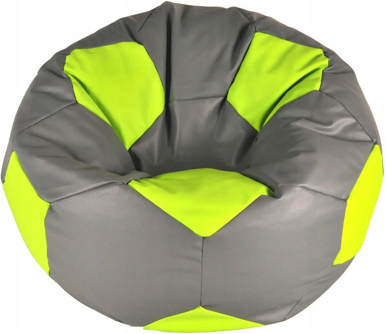 Fotoliu-minge Bean Bag Ares BM6019 L (Grey/Green)