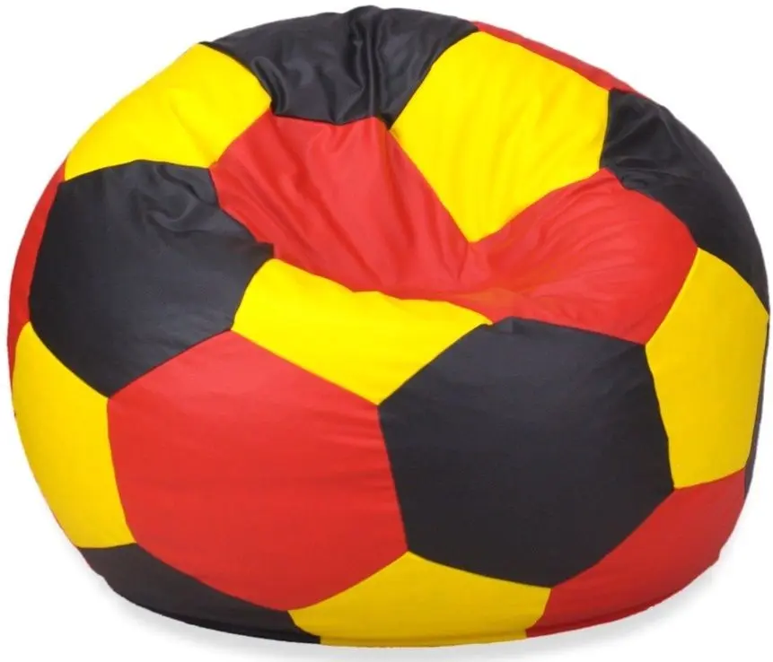 Fotoliu-minge Bean Bag Ares BM6023 L (Yellow/Red/Black)