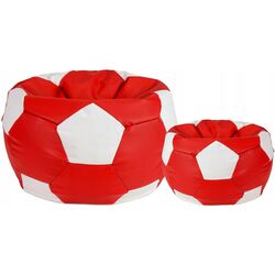 Fotoliu-minge Bean Bag Ares BM6035 L (Red/White) Thumb