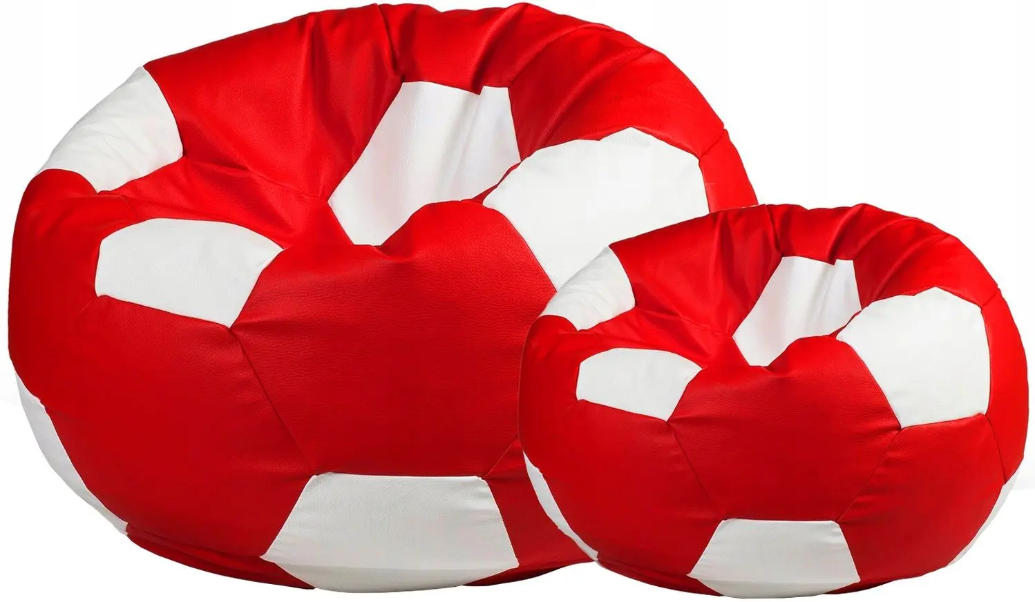 Fotoliu-minge Bean Bag Ares BM6035 L (Red/White)