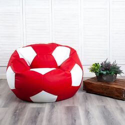 Fotoliu-minge Bean Bag Ares BM6035 L (Red/White)