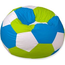 Fotoliu-minge Bean Bag Ares BM6043 L (Blue/Green/White) Thumb