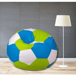 Fotoliu-minge Bean Bag Ares BM6043 L (Blue/Green/White)