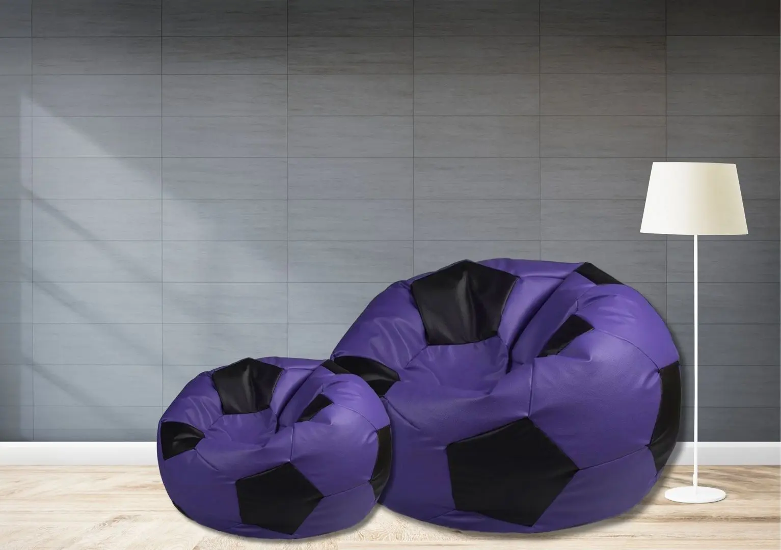 Fotoliu-minge Bean Bag Ares BM6081 XL (Purple/Black)