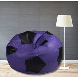 Кресло-мяч Bean Bag Ares BM6081 XL (Purple/Black)