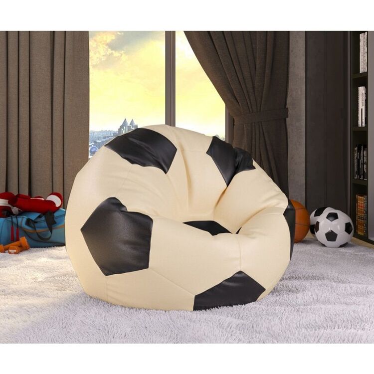 Fotoliu-minge Bean Bag Ares BM6085 XL (Beige/Brown)