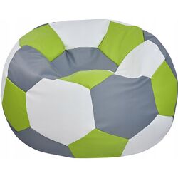 Fotoliu-minge Bean Bag Ares BM6090 L (Grey/Green/White) Thumb