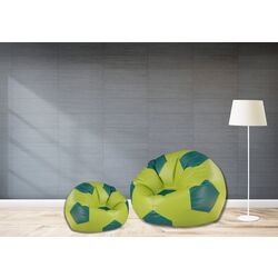 Fotoliu-minge Bean Bag Ares BM6093 L (Light Green/Dark Green) Thumb