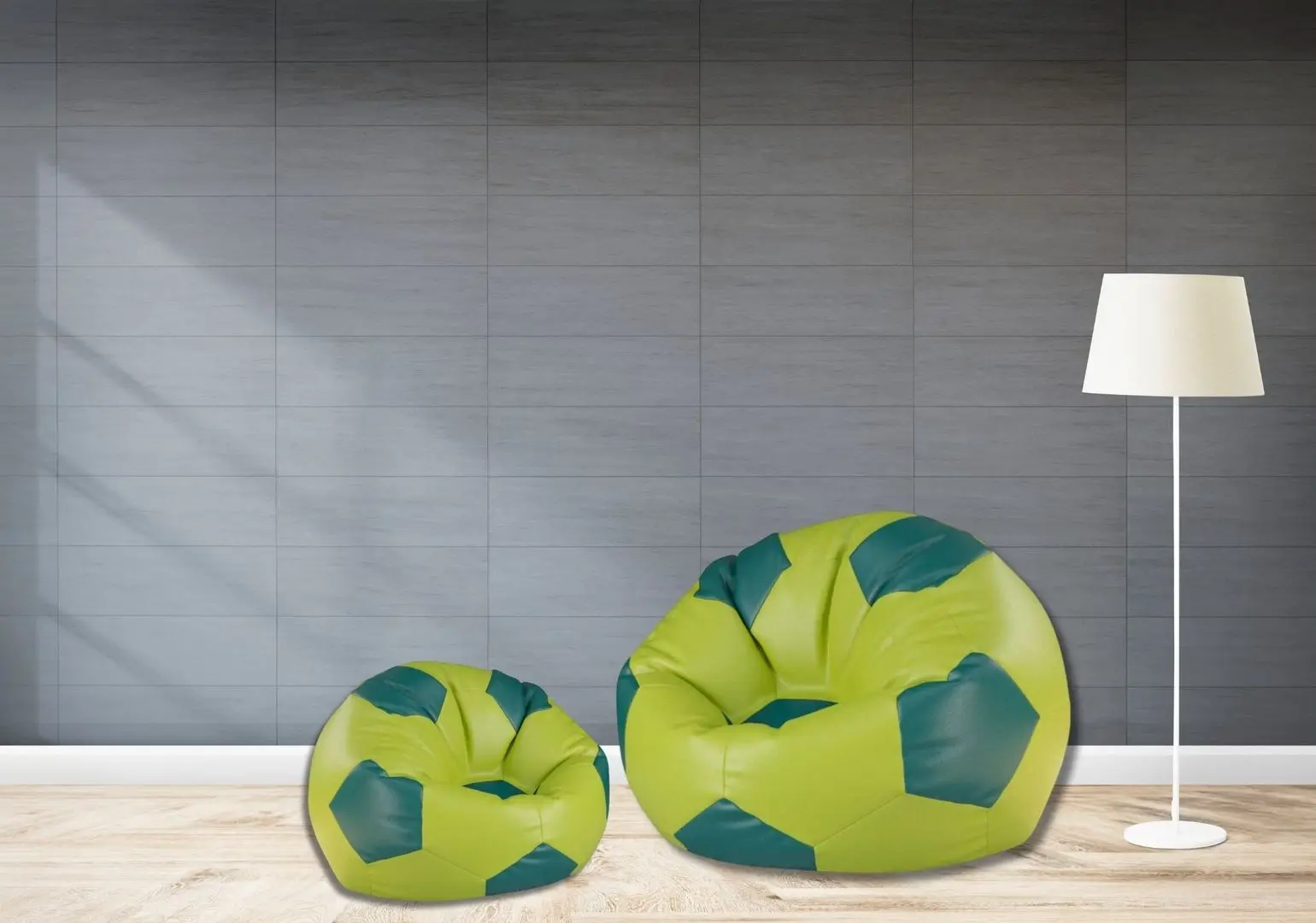 Fotoliu-minge Bean Bag Ares BM6094 XL (Light Green/Dark Green)