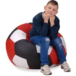 Fotoliu-minge Bean Bag Ares BM6099 L (Pink/White/Grey) Thumb