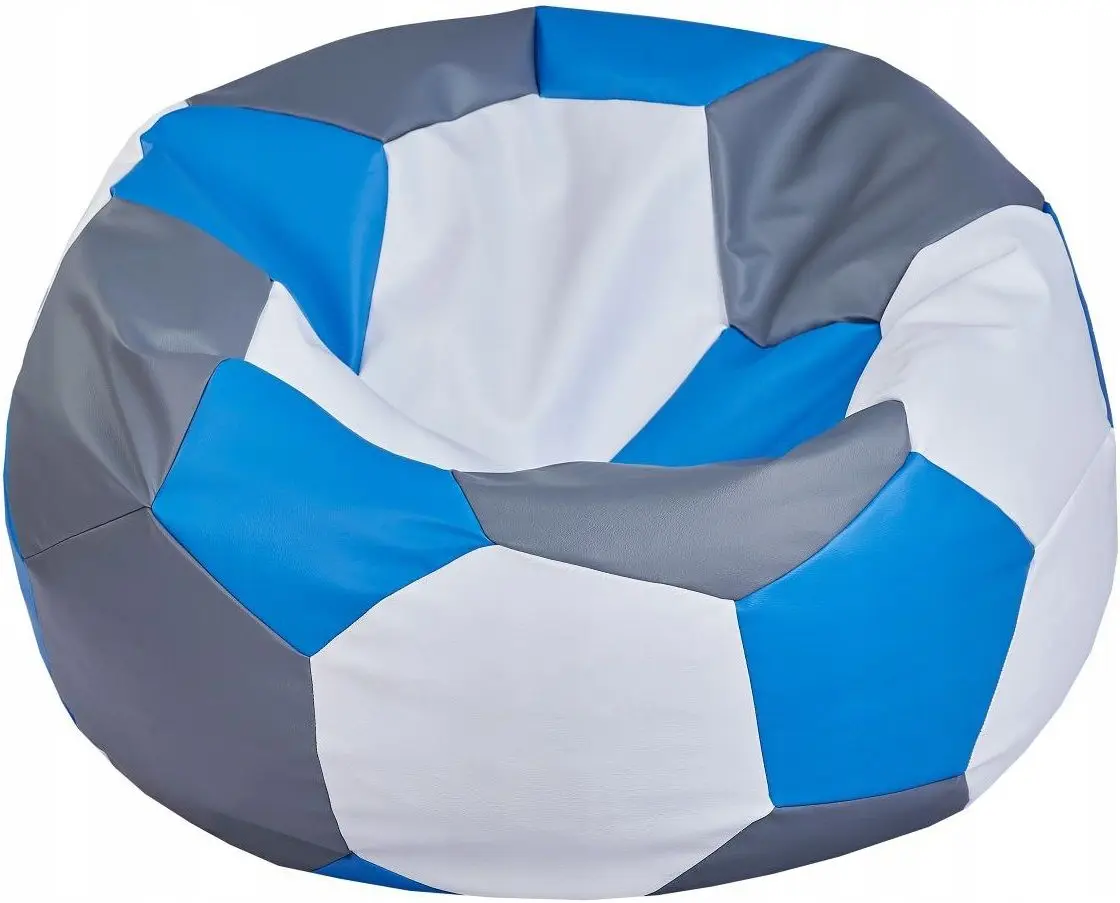 Fotoliu-minge Bean Bag Ares BM6103 XL (Grey/Blue/White)