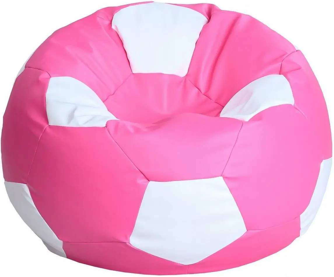 Fotoliu-minge Bean Bag Ares BM6113 XXL (Pink/White)