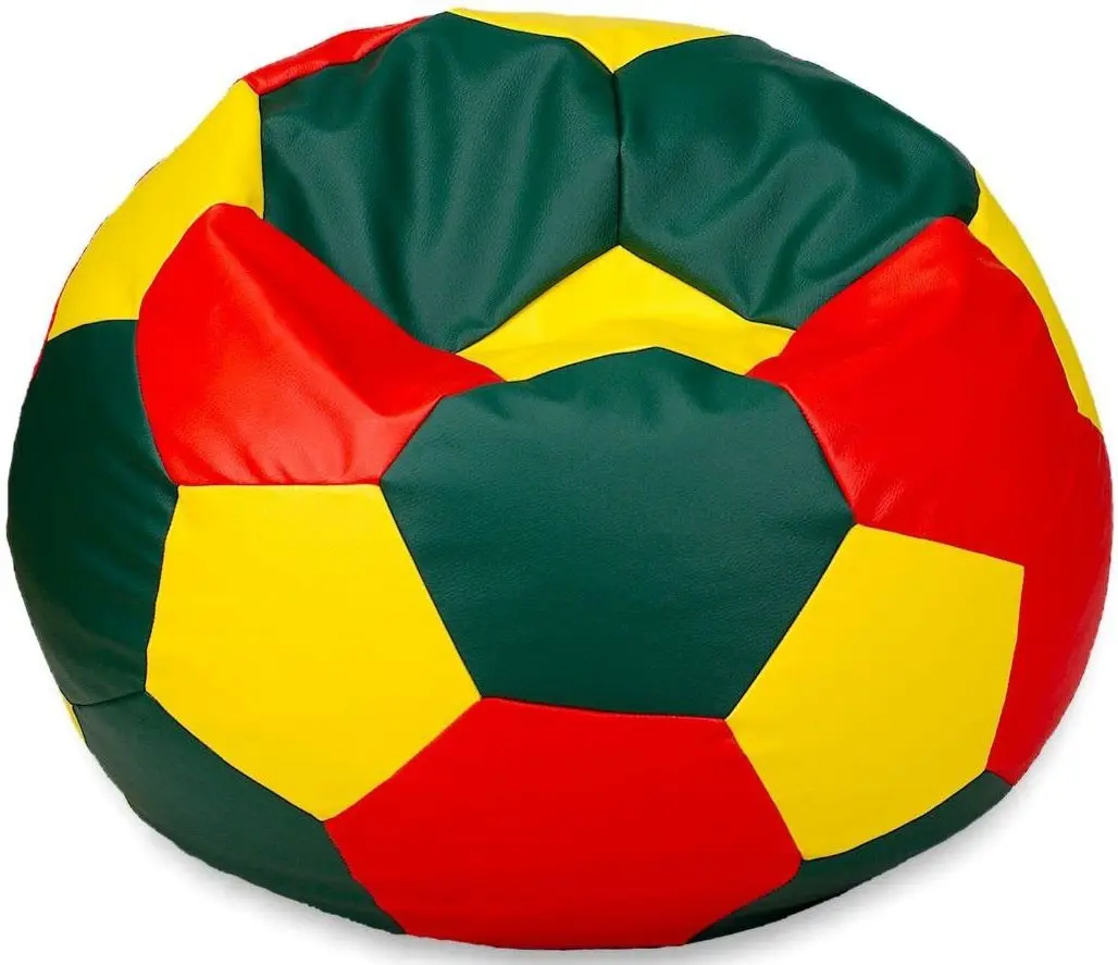 Fotoliu-minge Bean Bag Ares BM6115 XL (Red/Green/Yellow)