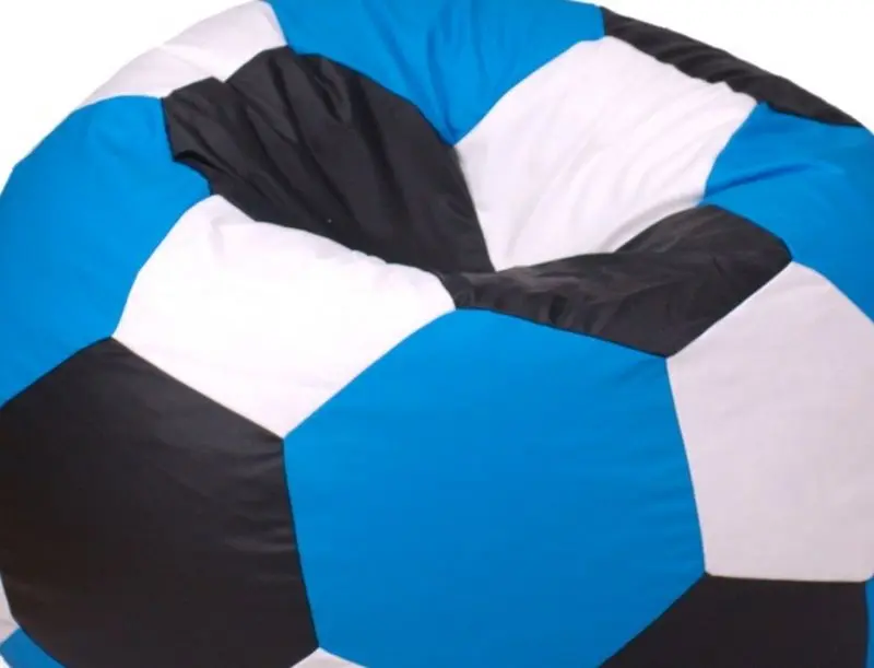 Fotoliu-minge Bean Bag Ares XL (Blue/White/Black)