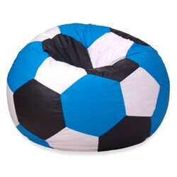 Fotoliu-minge Bean Bag Ares XL (Blue/White/Black) Thumb