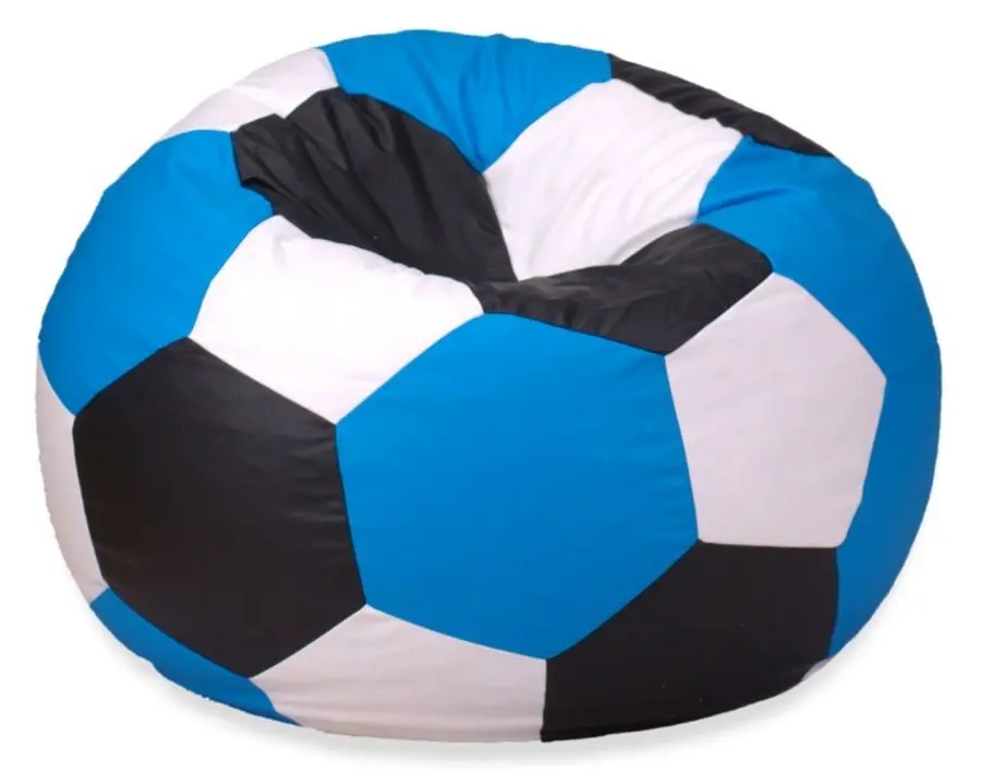 Fotoliu-minge Bean Bag Ares XL (Blue/White/Black)
