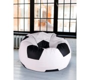 Кресло-мяч Bean Bag Ares XL (White/Black)