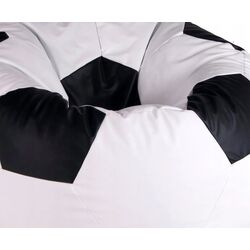 Fotoliu-minge Bean Bag Ares XL (White/Black) Thumb