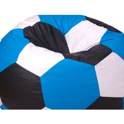 Fotoliu-minge Bean Bag Ares XXL (Blue/White/Black) Thumb