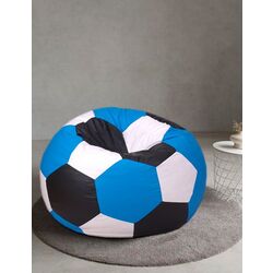 Fotoliu-minge Bean Bag Ares XXL (Blue/White/Black)