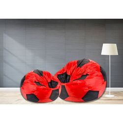 Fotoliu-minge Bean Bag BBM6076 300D L (Red/Black) Thumb