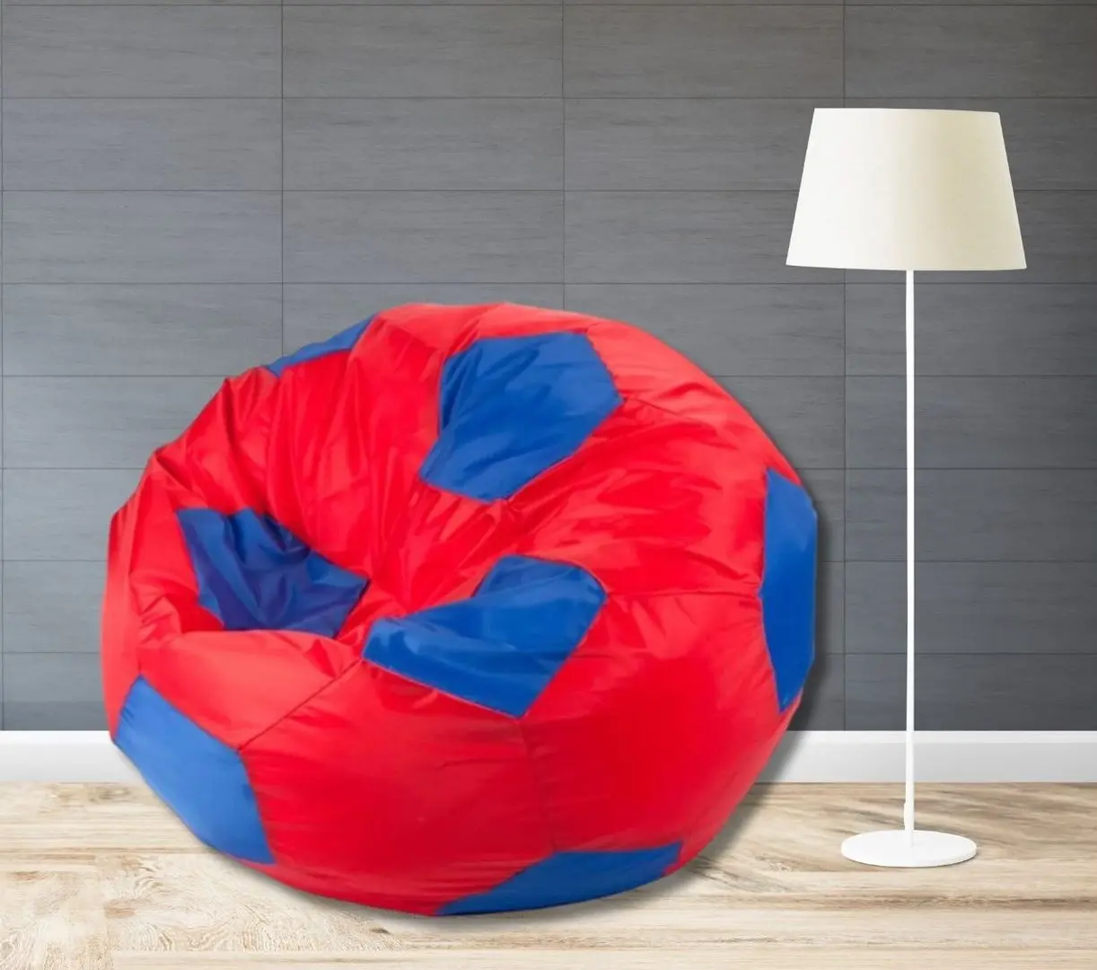 Fotoliu-minge Bean Bag BM6074 300D L (Blue/Red)
