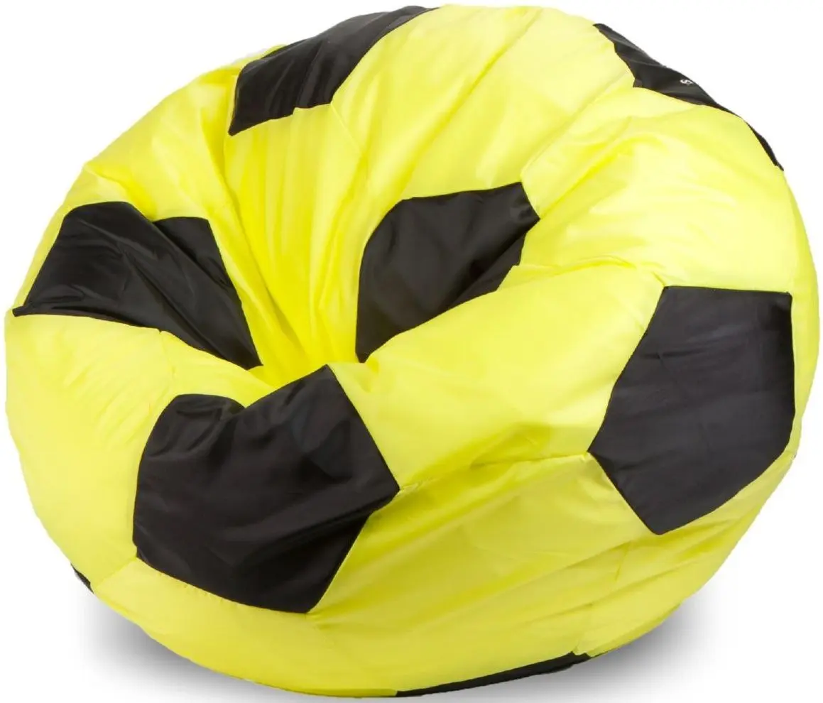 Кресло-мяч Bean Bag BM6077 300D L (Yellow/Black)