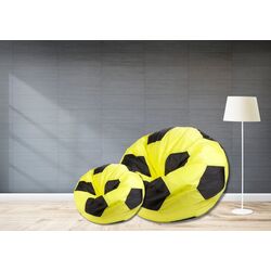 Кресло-мяч Bean Bag BM6077 300D L (Yellow/Black) Thumb