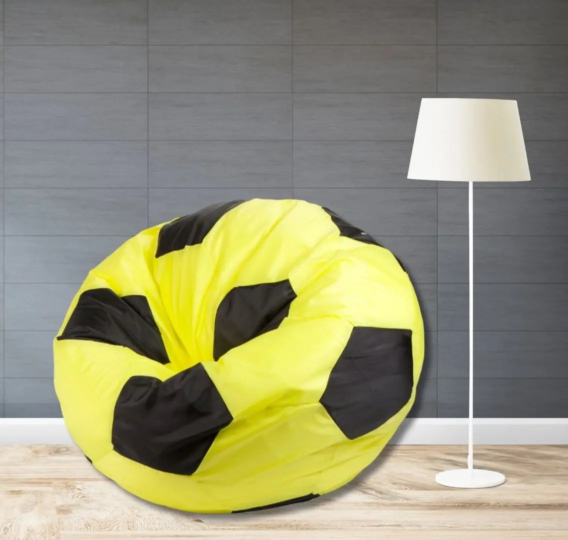 Кресло-мяч Bean Bag BM6077 300D L (Yellow/Black)