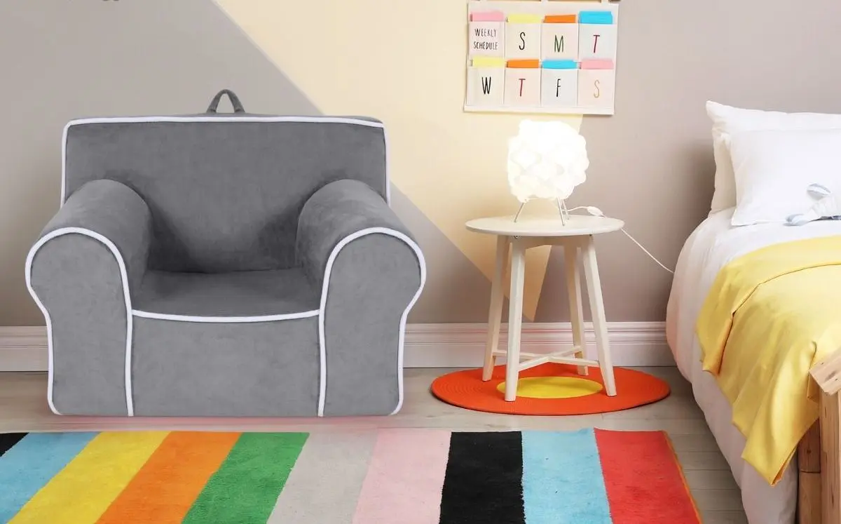 Детское кресло-мешок Costway HV10047GR (Grey)