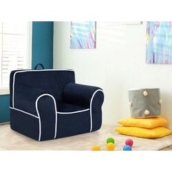 Детское кресло-мешок Costway HV10047NY (Dark Blue) Thumb