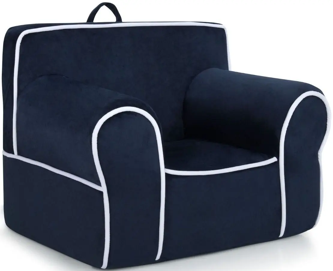 Детское кресло-мешок Costway HV10047NY (Dark Blue)