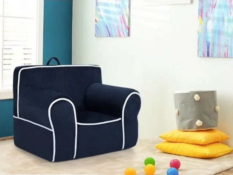 Детское кресло-мешок Costway HV10047NY (Dark Blue)