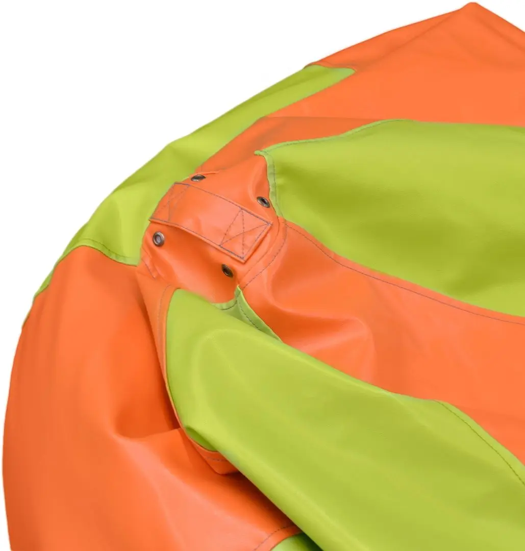 Fotoliu-sac pentru copii DP Bean Bag Mini (Orange/Green) - 4