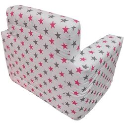 Fotoliu pentru copii MyKids Stars (White/Pink) Thumb