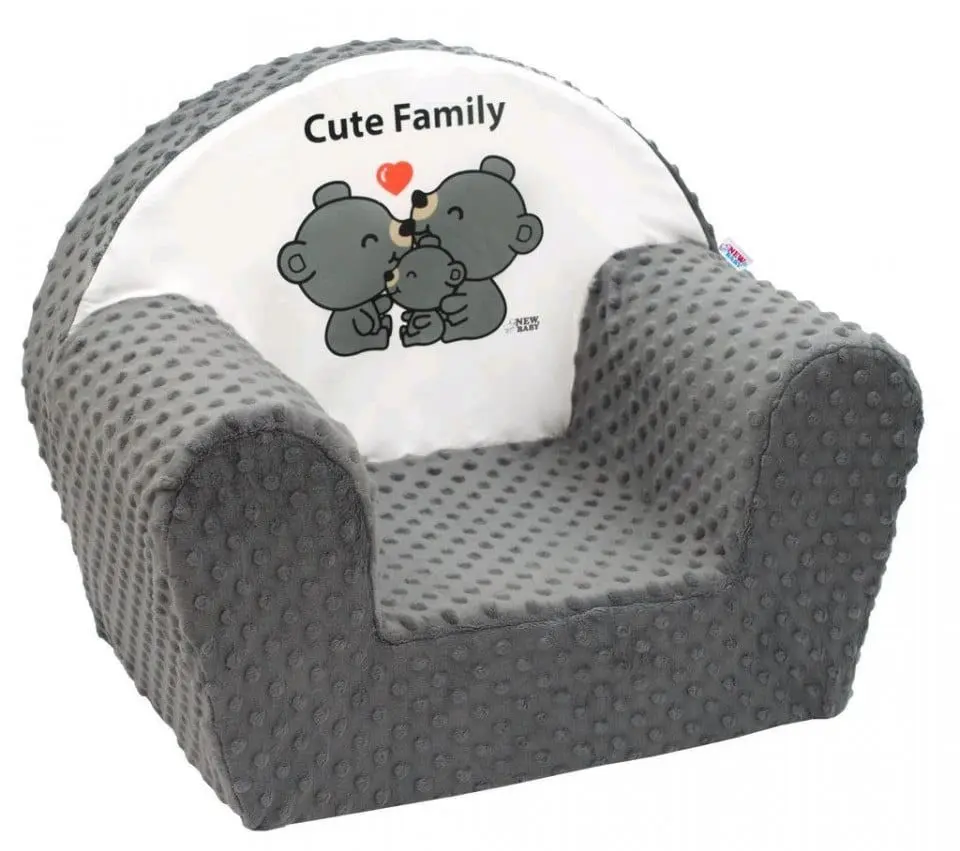 Детское кресло New Baby Bear Family 41222 (Gray) - 2