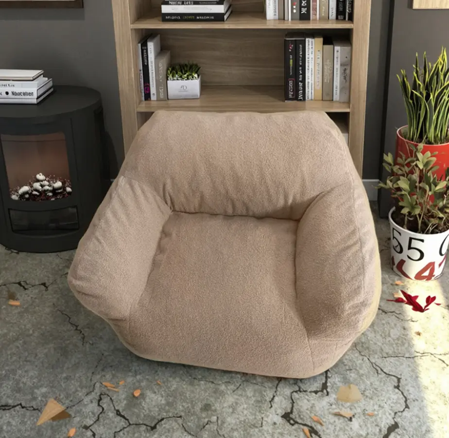 Бескаркасное кресло Tempo Kondela Fufy (Light Brown)